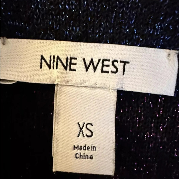 Nine West Sleeveless Sweater Mock Neck XS EUC MINT Condition - Picture 3 of 6